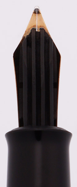 Pelikan 400NN Fountain Pen (1957-65) - Black Striped, Piston
